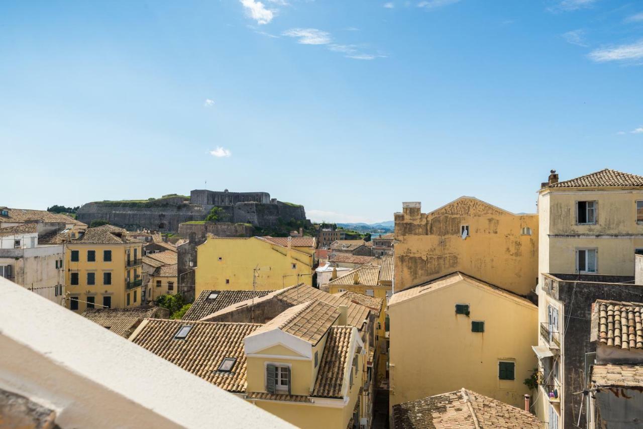 Sky Loft Corfu Old Town Apartments Bagian luar foto