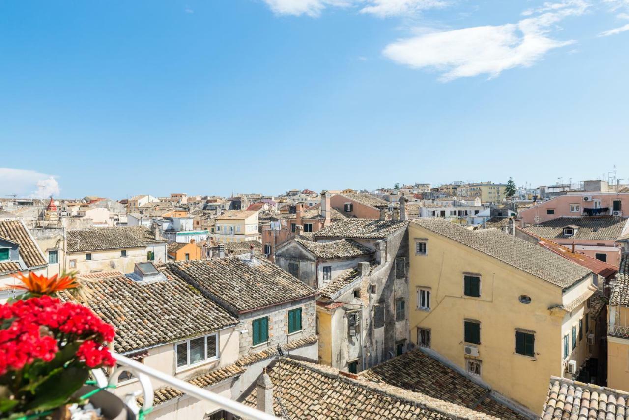 Sky Loft Corfu Old Town Apartments Bagian luar foto