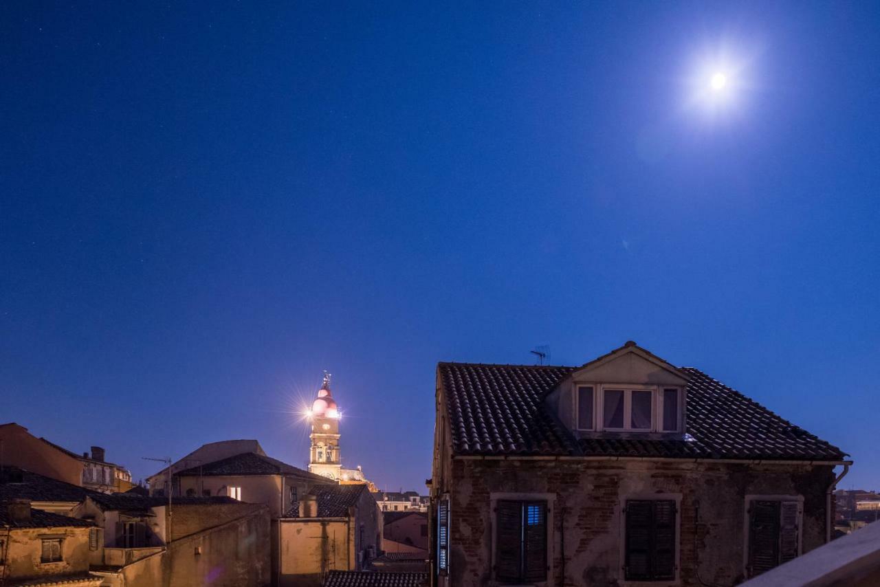 Sky Loft Corfu Old Town Apartments Bagian luar foto