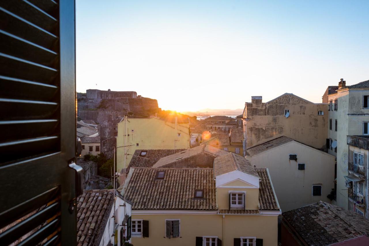 Sky Loft Corfu Old Town Apartments Bagian luar foto
